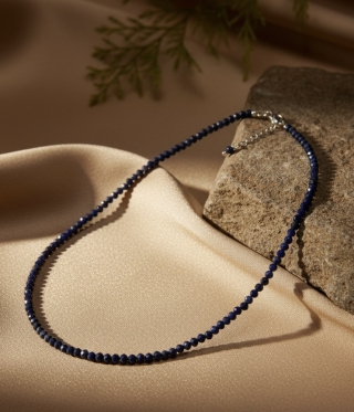 Колие Terra Chic син авантюрин