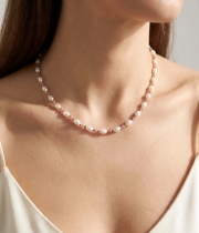 Колие Tourmaline Pearl